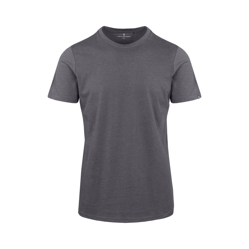 Urban Pioneers Male Niklas Basic T-SHIRT CHARCOAL