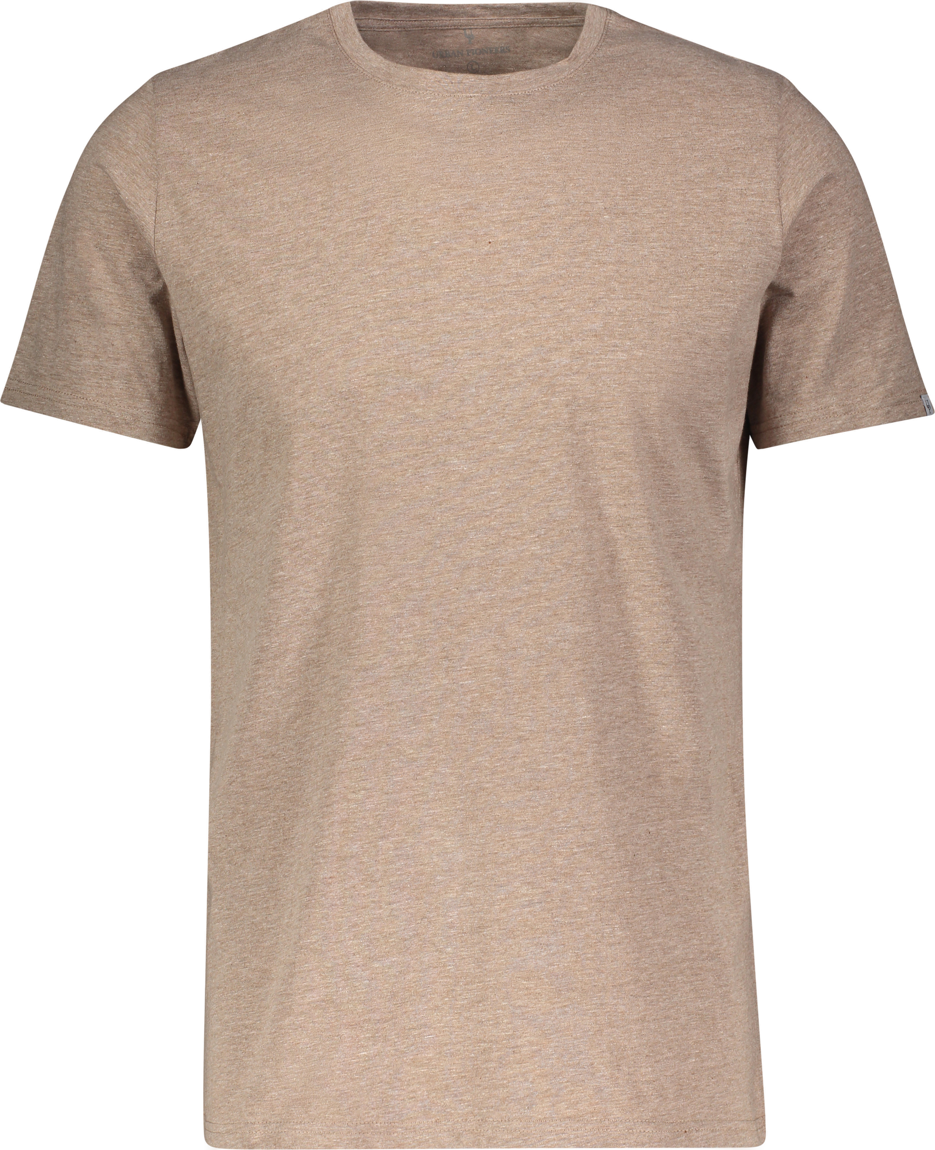 Urban Pioneers Male Niklas Basic T-SHIRT LIGHT BROWN