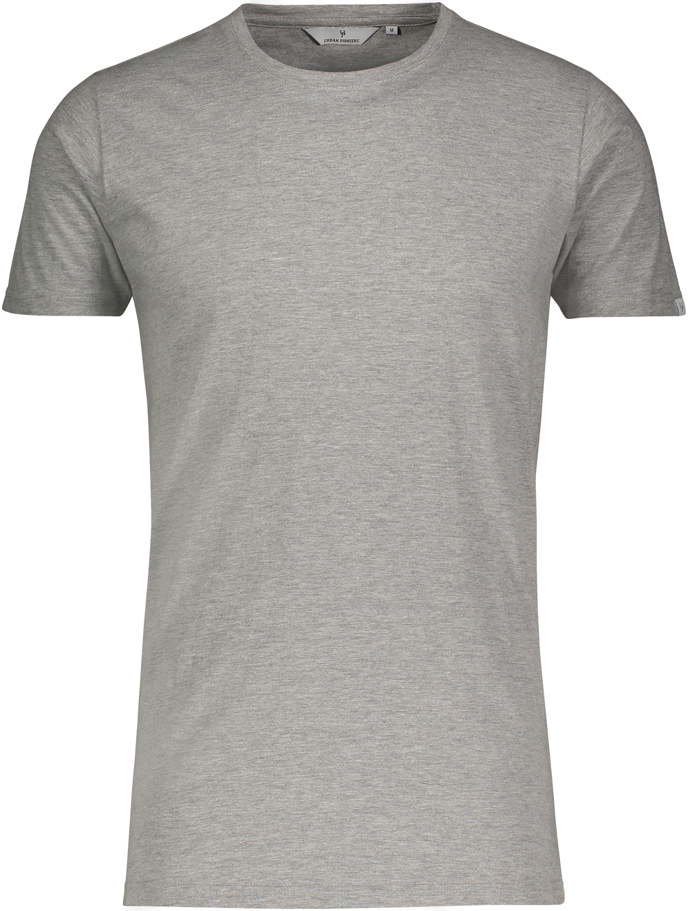 Urban Pioneers Male Niklas Basic T-SHIRT LIGHT GREY MELANGE