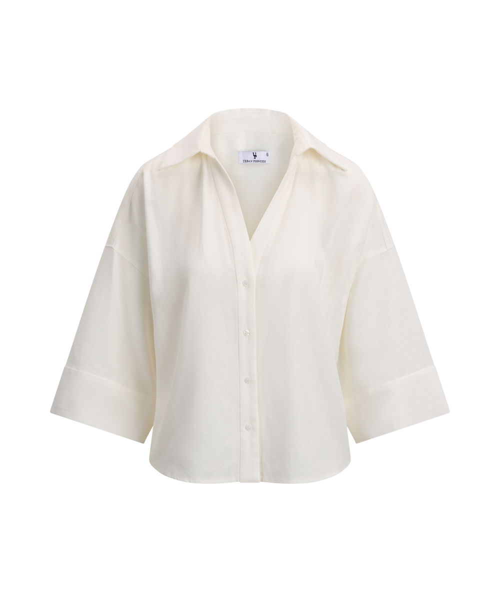 Urban Pioneers Female Ninni Shirt SS SHIRT WHITE