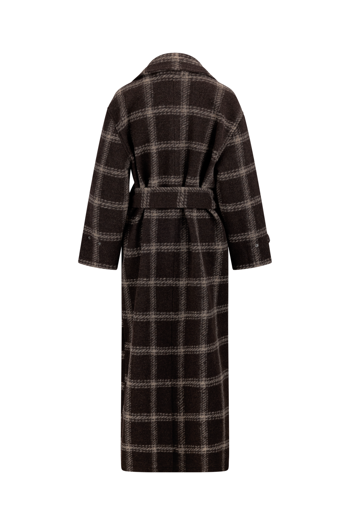 Urban Pioneers Female Nora Trenchcoat COAT BLACK COFFEE CHECK