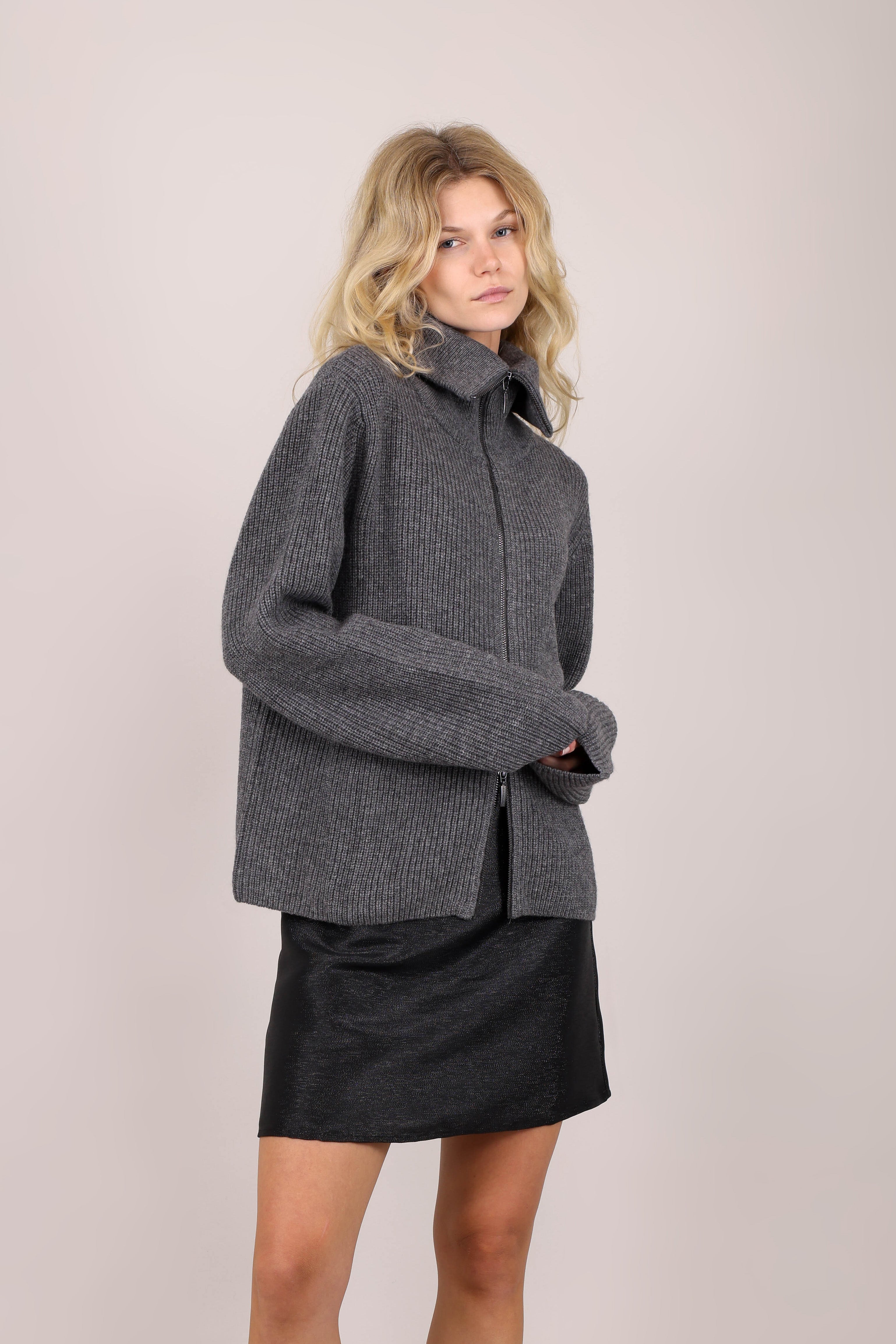 Urban Pioneers Female Norma Cardigan CARDIGAN DARK GREY