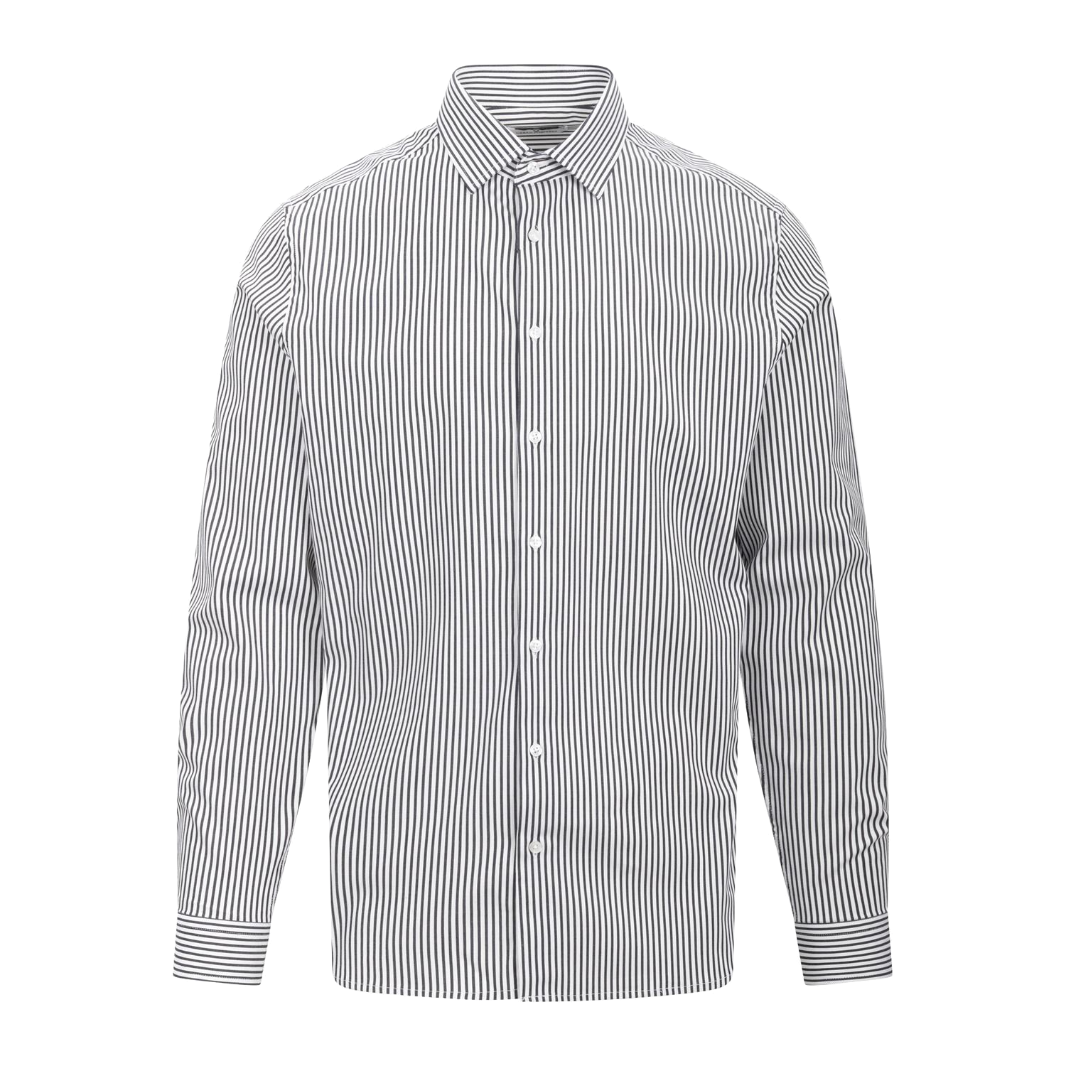 Urban Pioneers Male Obazi Shirt LS SHIRT WHITE/NAVY