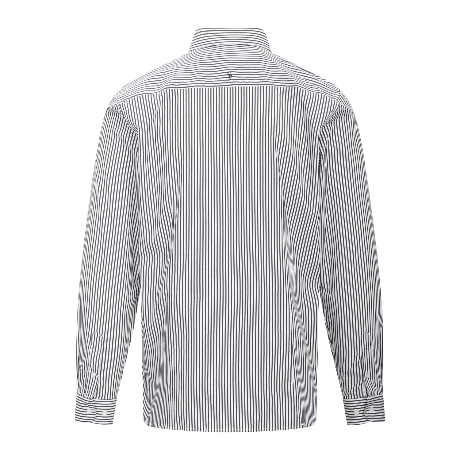 Urban Pioneers Male Obazi Shirt LS SHIRT WHITE/NAVY