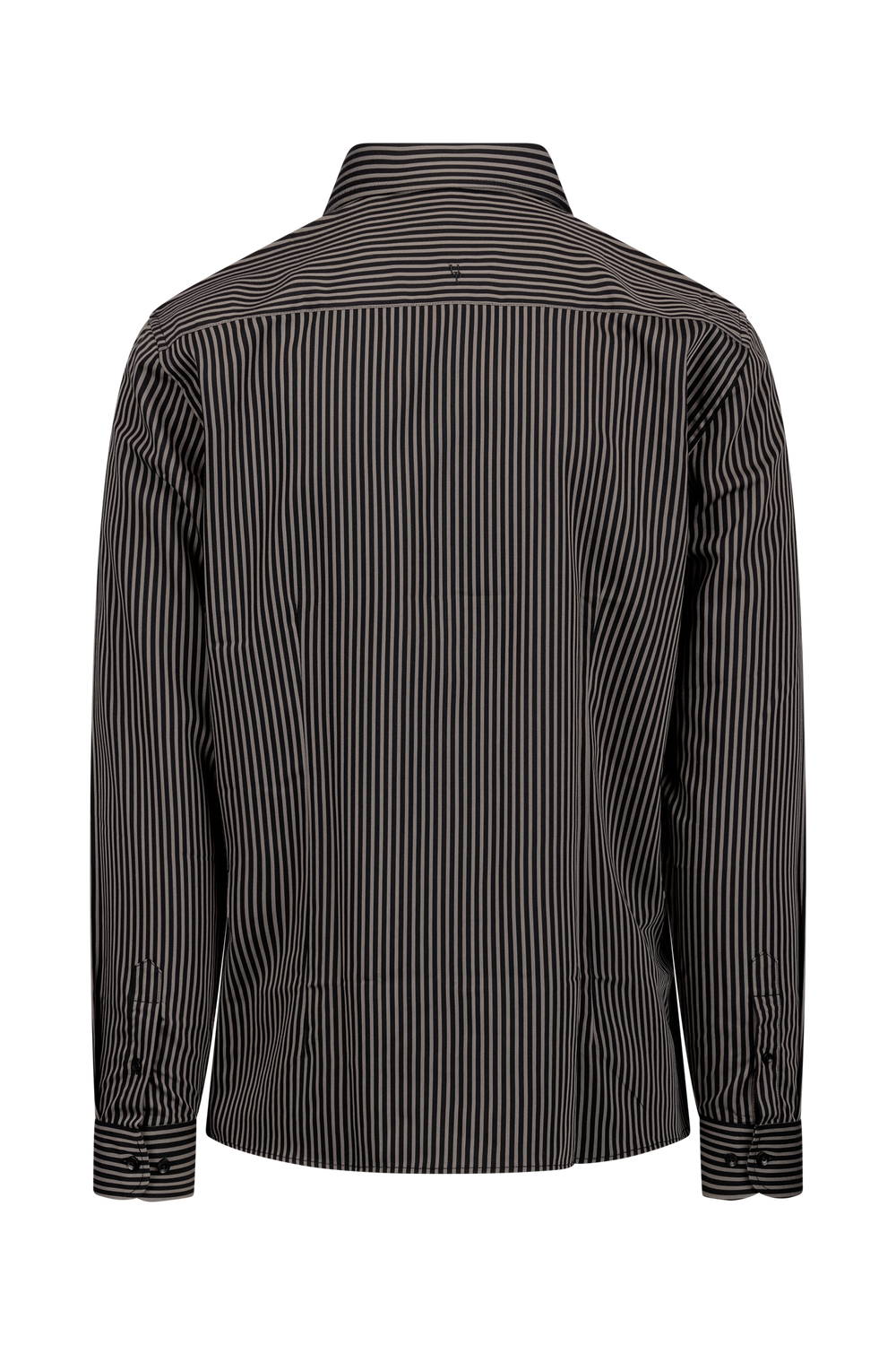 Urban Pioneers Male Obazi Shirt LS SHIRT BLACK/SILVER MINK