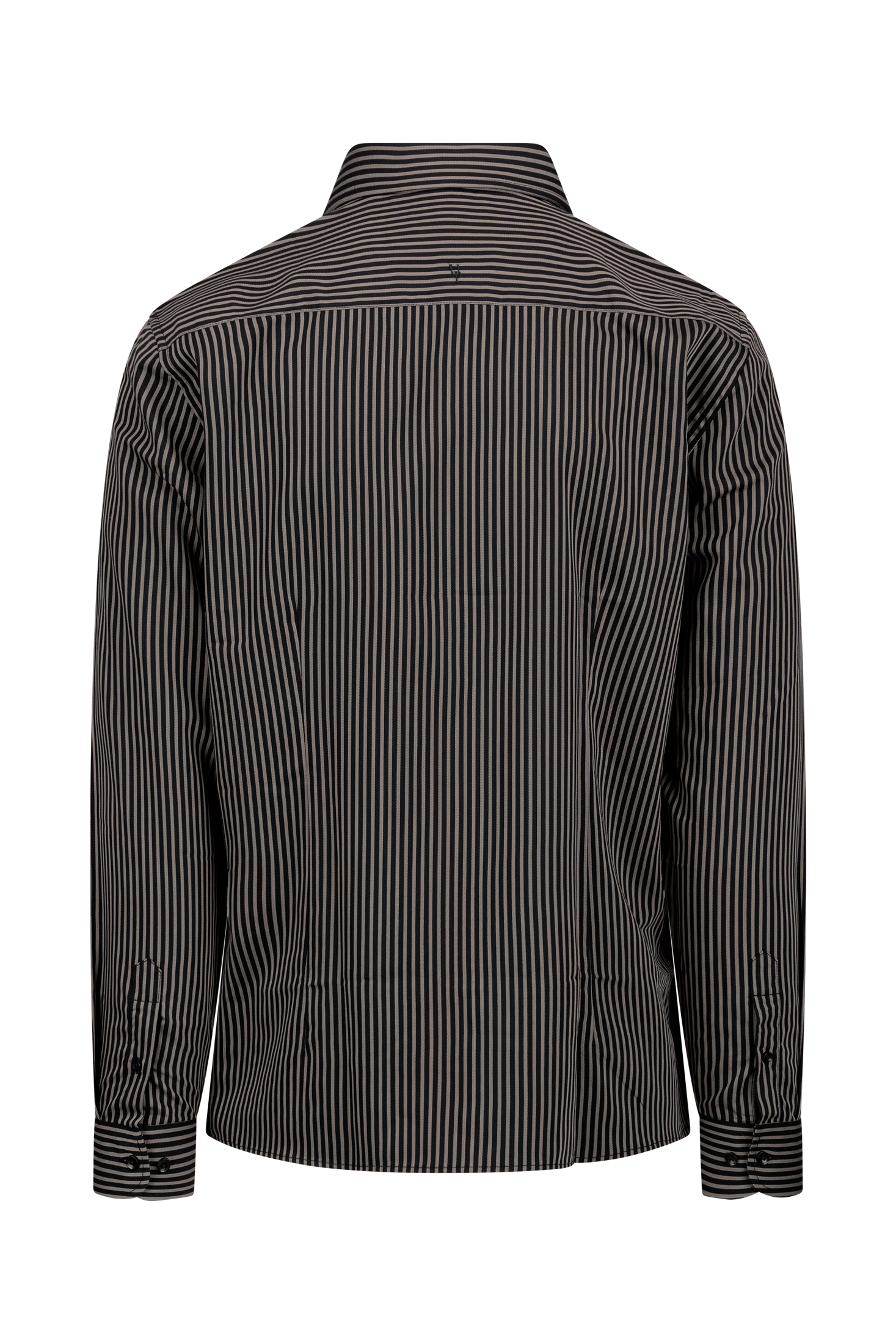 Urban Pioneers Male Obazi Shirt LS SHIRT BLACK/SILVER MINK