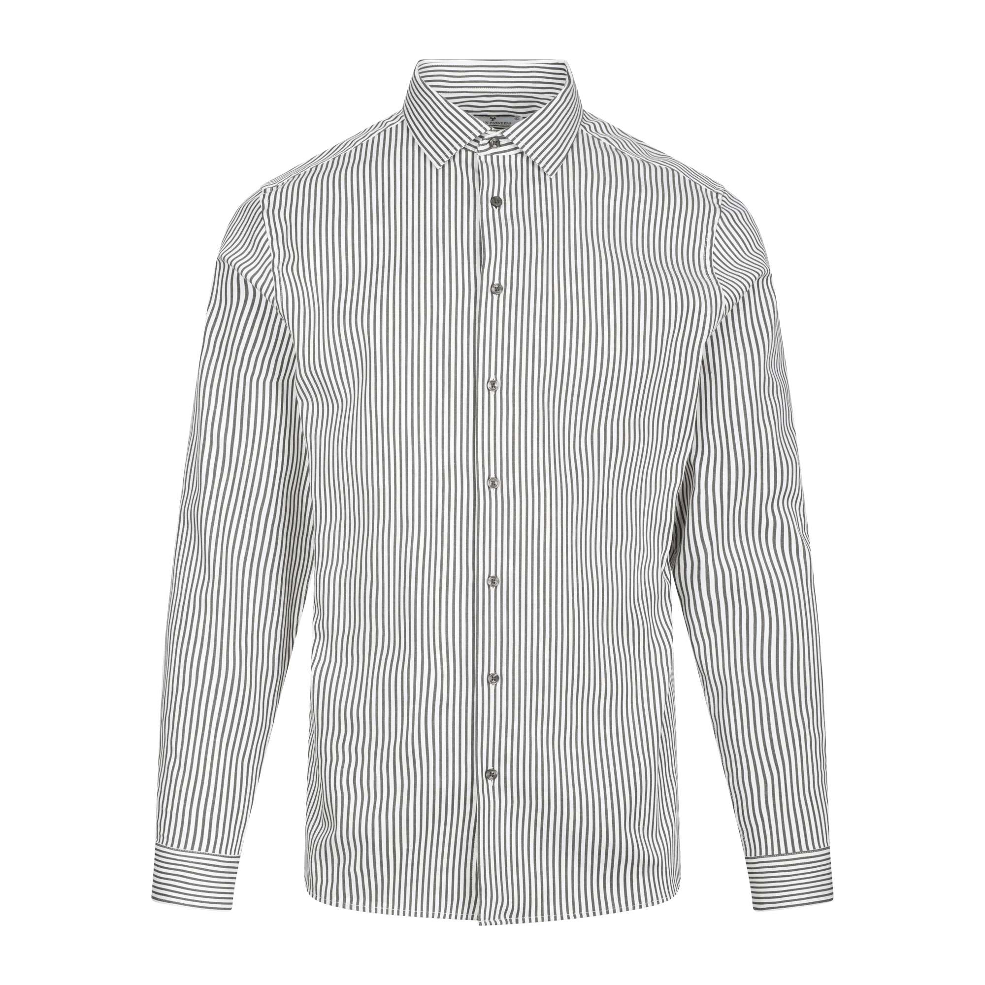 Urban Pioneers Male Obazi Shirt LS SHIRT WHITE/CHOCOLATE