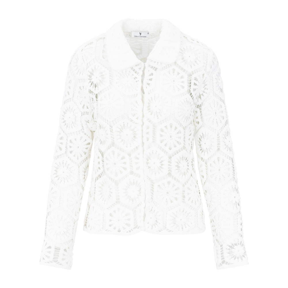 Urban Pioneers Female Olena LS BLOUSE WHITE