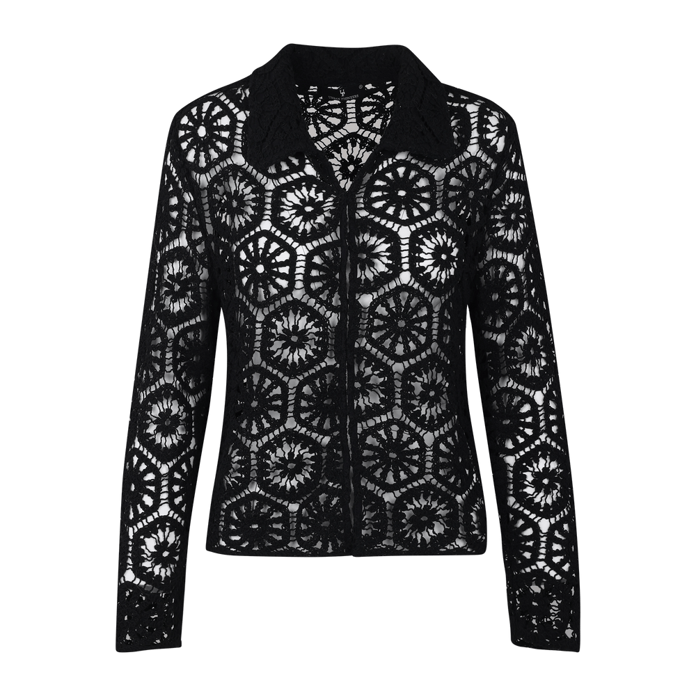 Urban Pioneers Female Olena LS BLOUSE BLACK