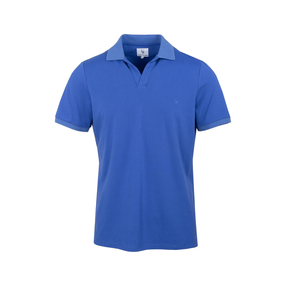 Urban Pioneers Male Oliver Pique PIQUE PLACIDE BLUE