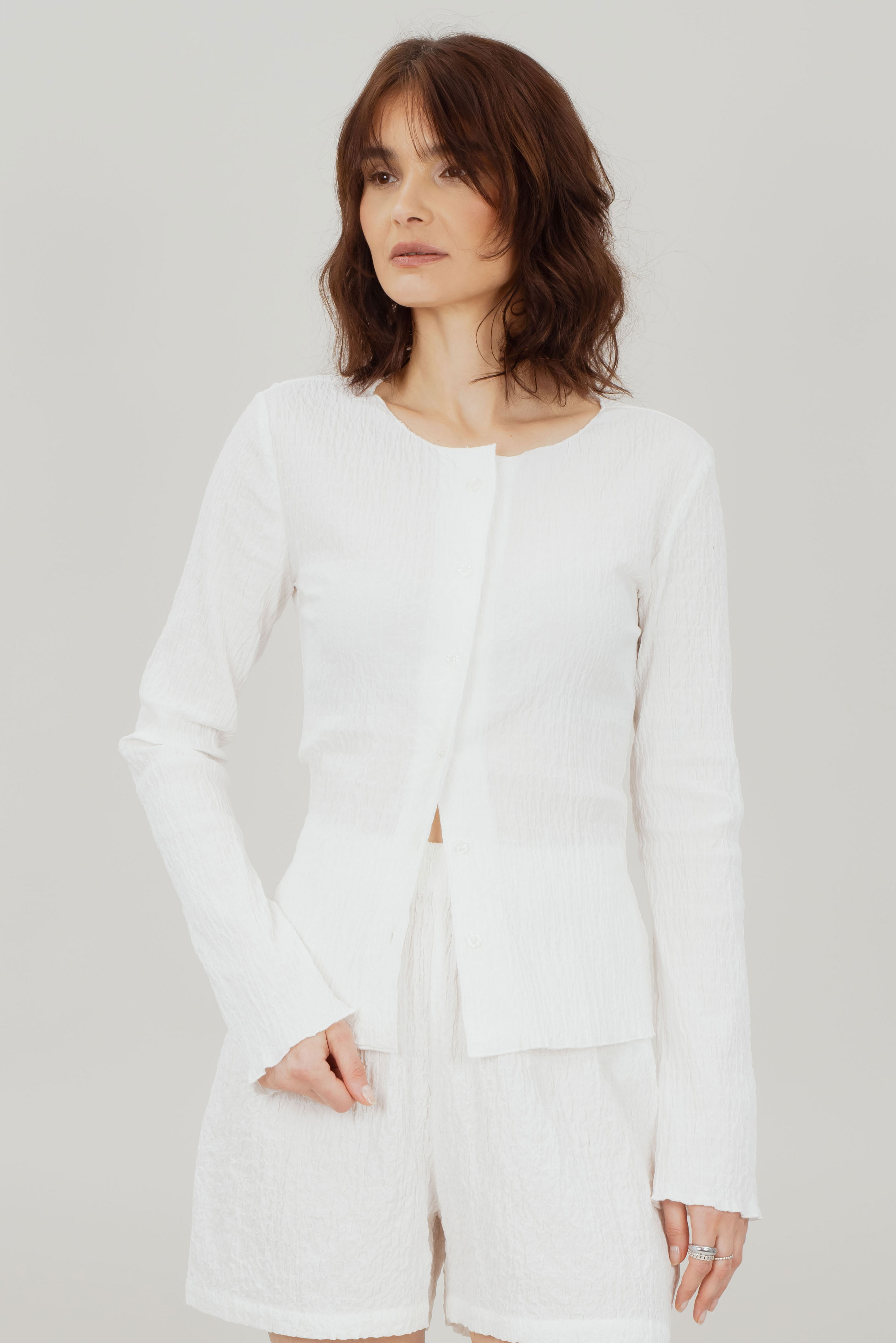 Urban Pioneers Female Ona LS BLOUSE WHITE