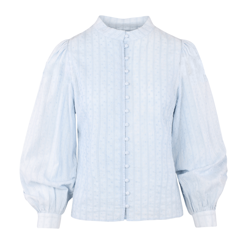 Urban Pioneers Female Otilie LS BLOUSE LIGHT BLUE