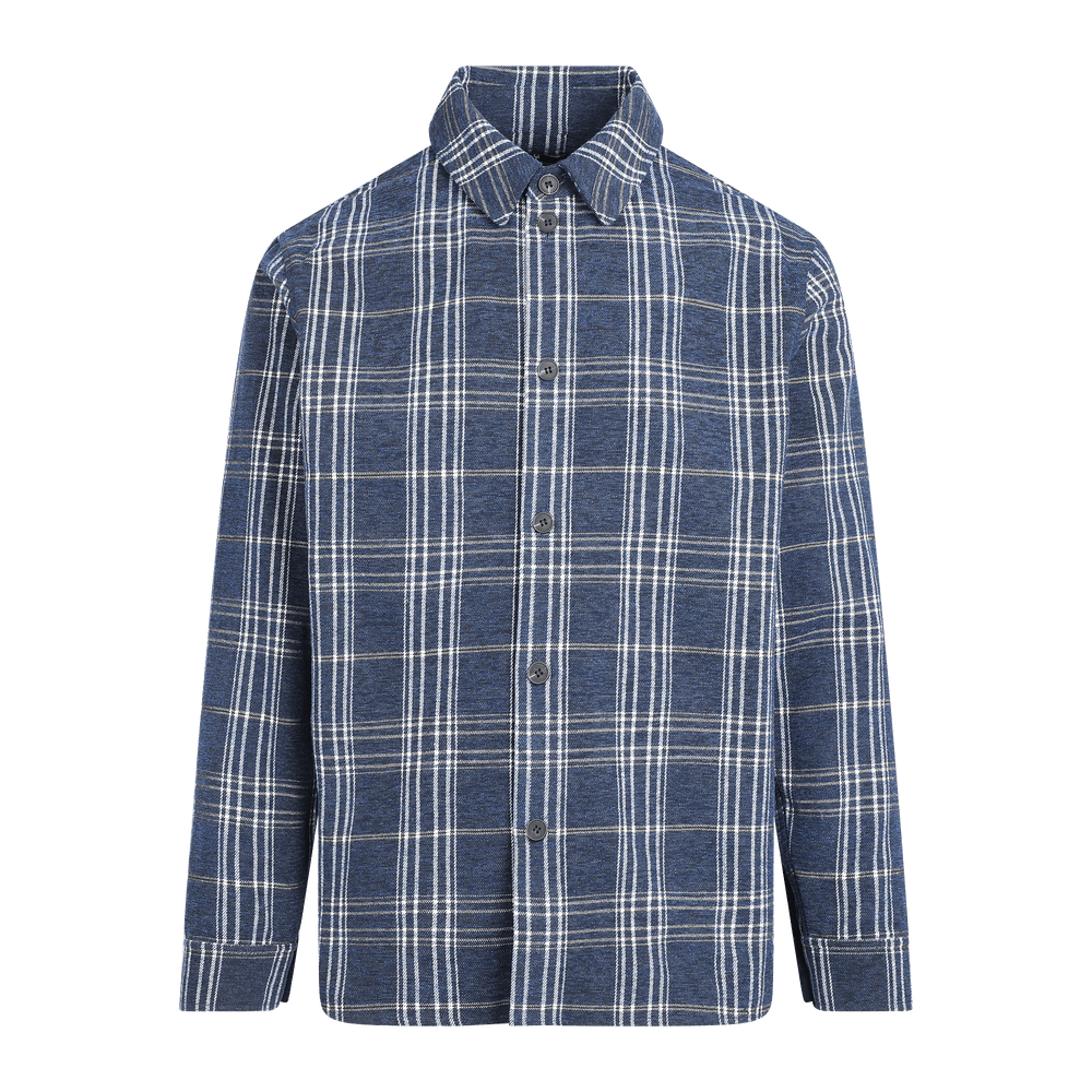 Urban Pioneers Male Otis LS Shirt SHIRT NAVY MULTI