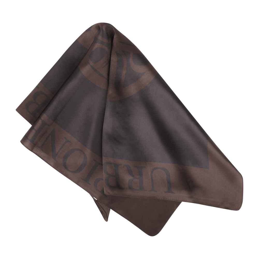 Urban Pioneers Uni Palma Silk SCARF BLACK COFFEE