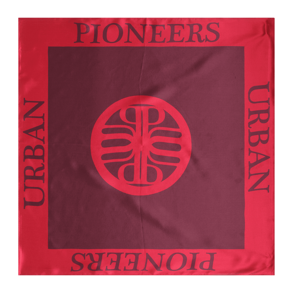 Urban Pioneers Uni Palma Silk SCARF MERLOT