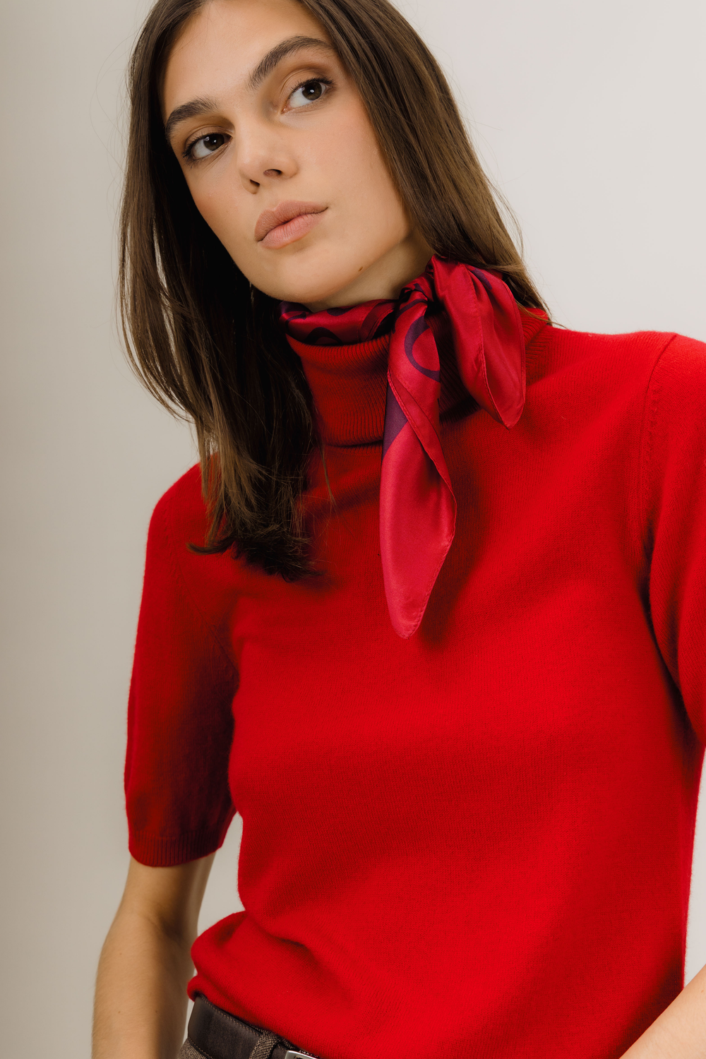 Urban Pioneers Uni Palma Silk SCARF MERLOT