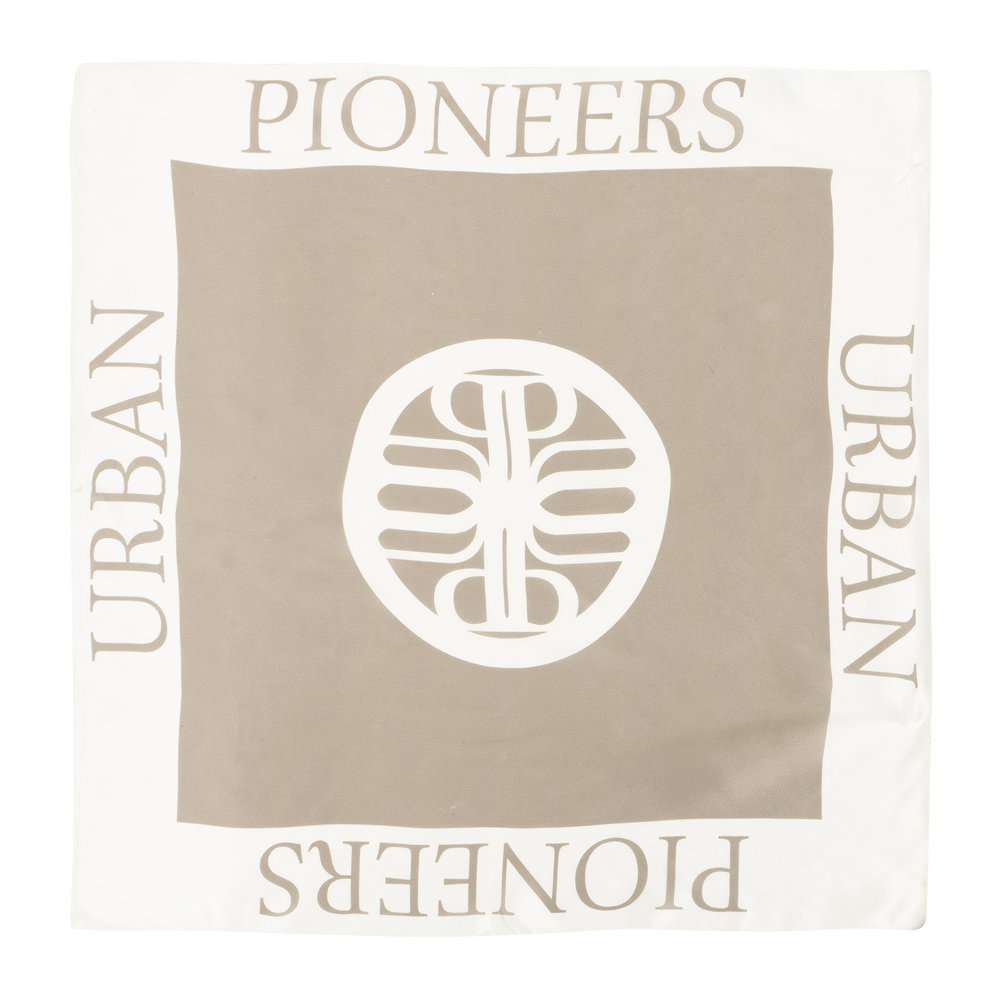 Urban Pioneers Uni Palma Silk SCARF SILVER MINK