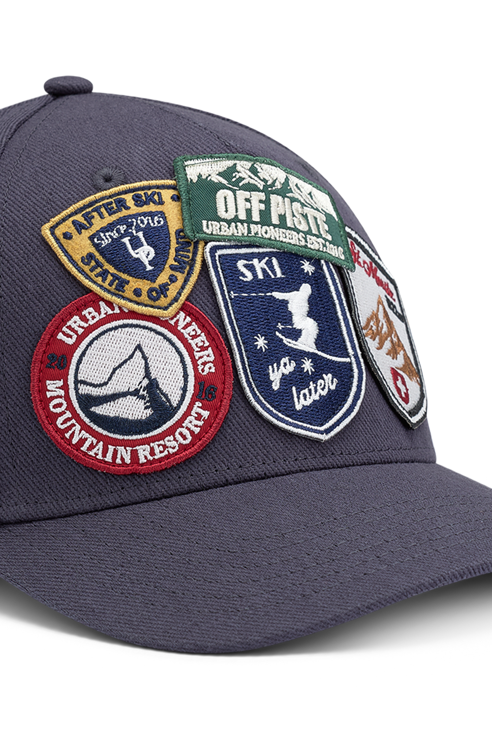 Urban Pioneers Uni Patches Cap CAP DARK NAVY