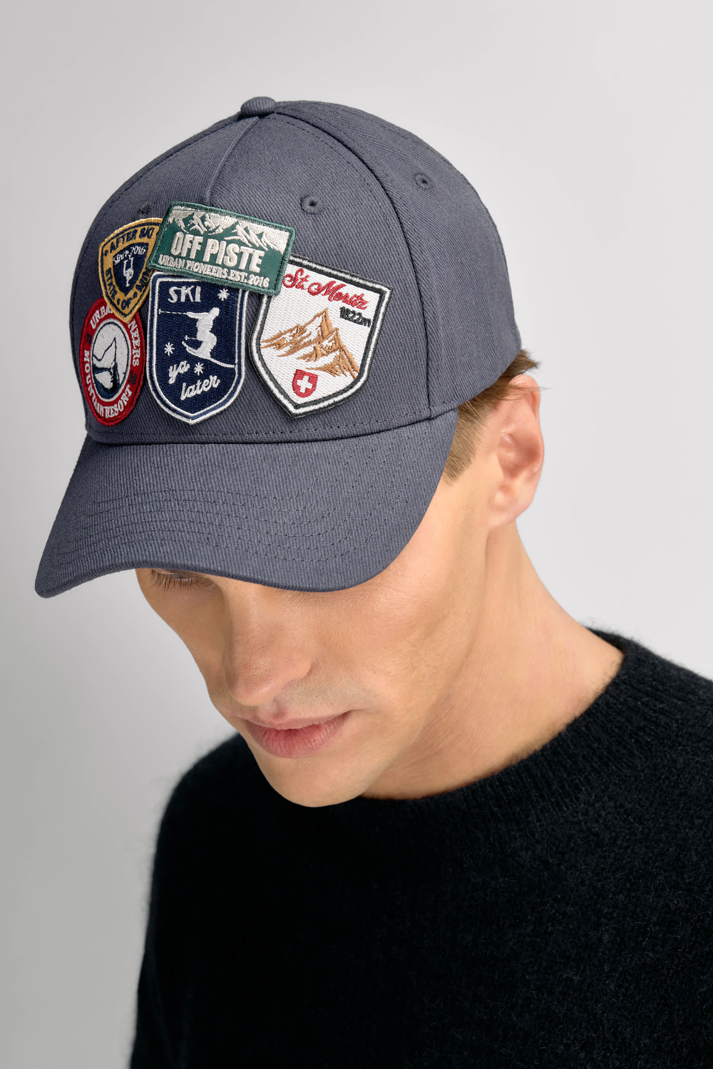 Urban Pioneers Uni Patches Cap CAP DARK NAVY