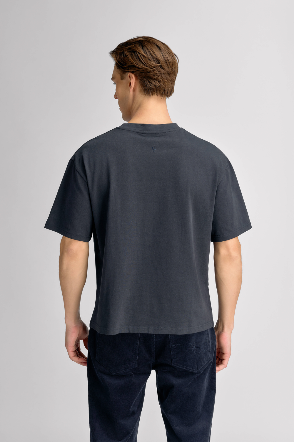 Urban Pioneers Male Patches Tee T-SHIRT DARK NAVY