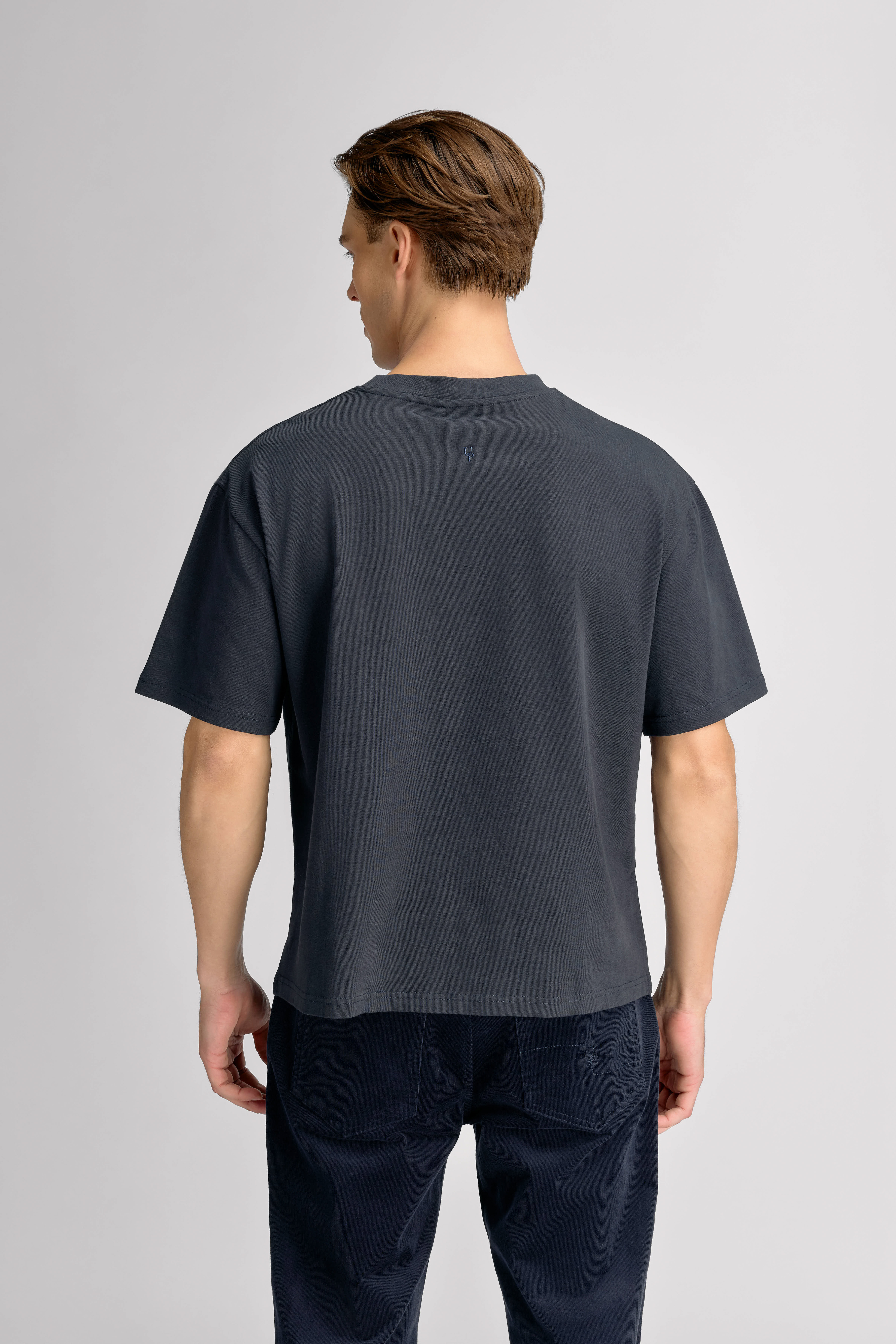 Urban Pioneers Male Patches Tee T-SHIRT DARK NAVY