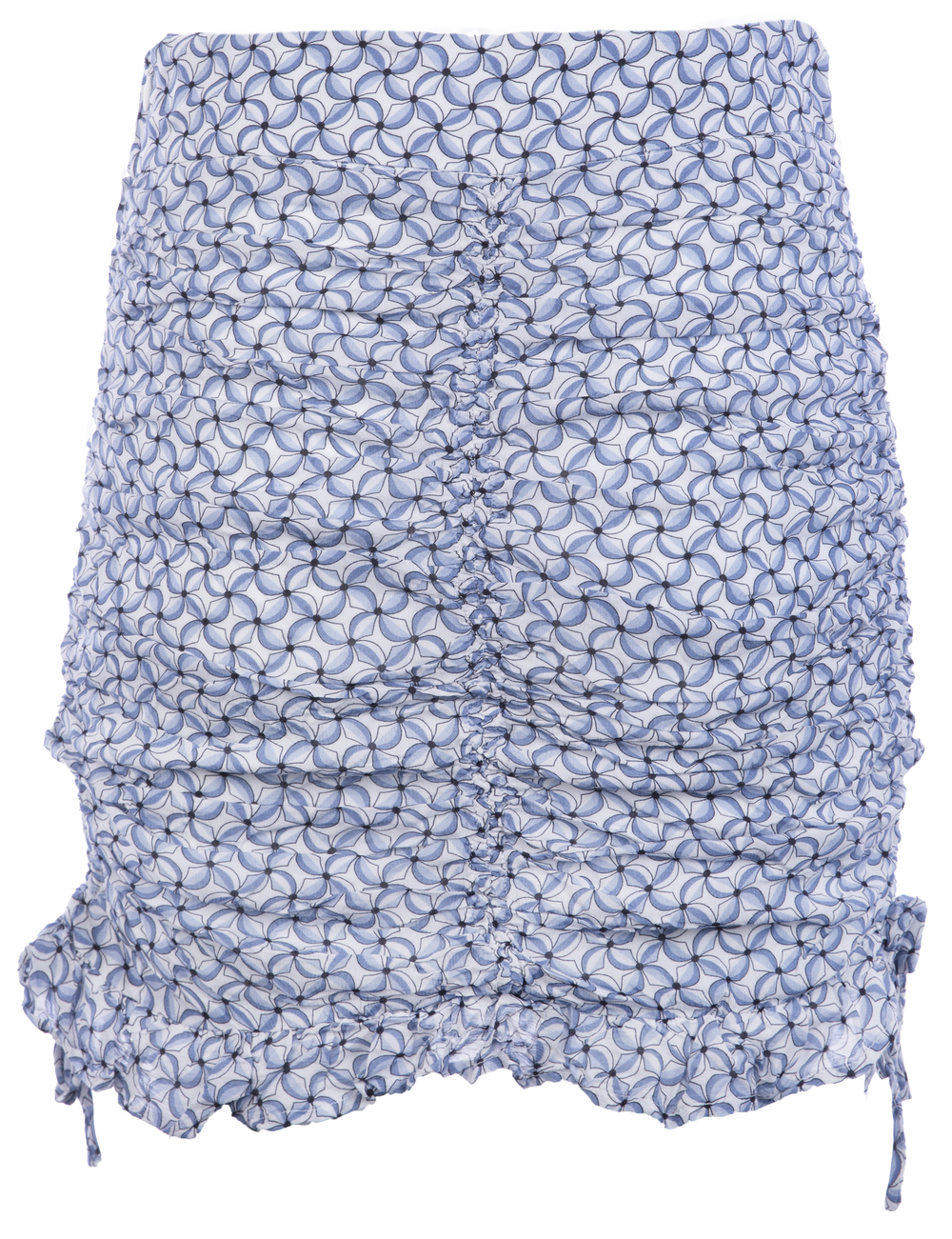 Urban Pioneers Female Pauline Skirt SKIRT BLUE WINDMILL AOP