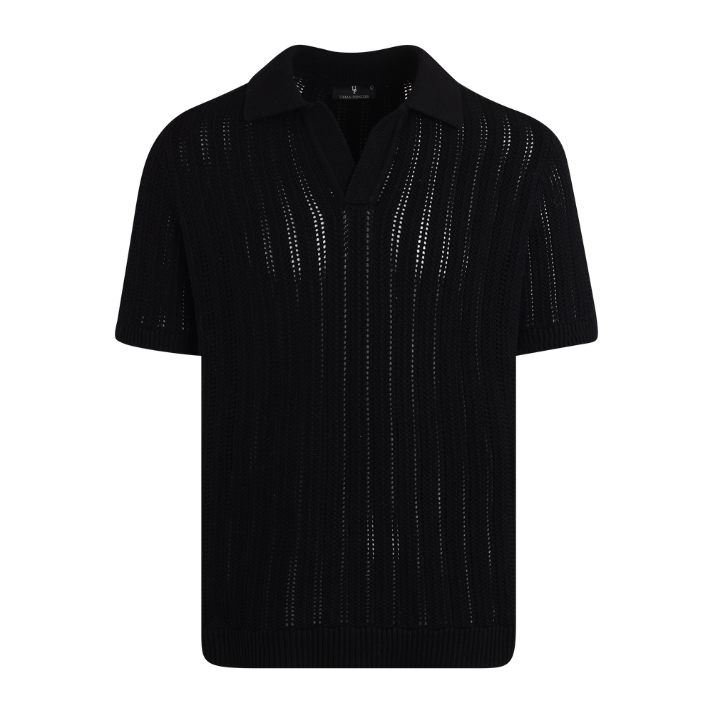 Urban Pioneers Male Perez Pique PIQUE BLACK
