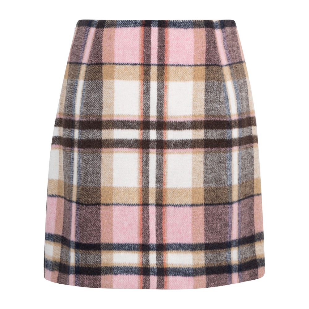 Urban Pioneers Female Petra Skirt SKIRT PINK CHECK
