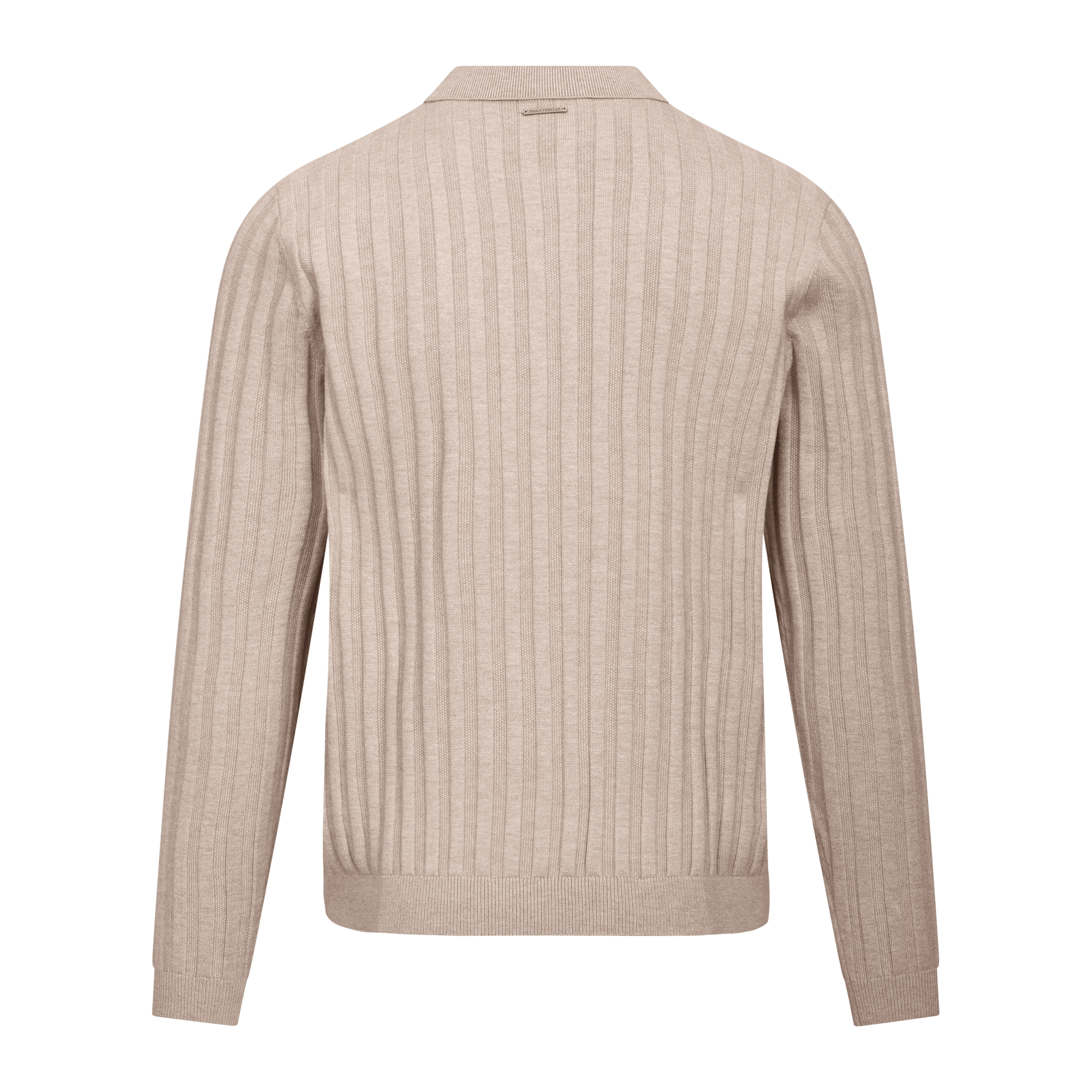 Urban Pioneers Male Phillip Half-zip SWEATER LIGHT SAND