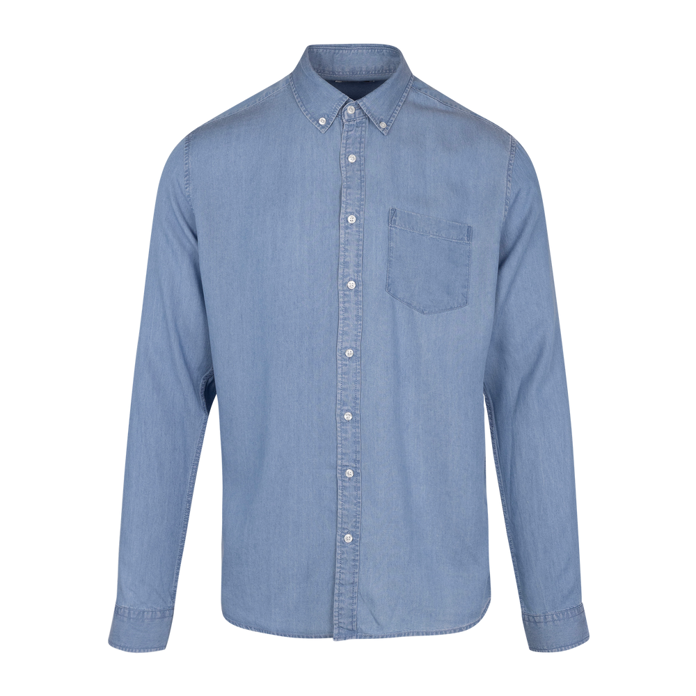 Urban Pioneers Male Preston Shirt SHIRT LIGHT DENIM