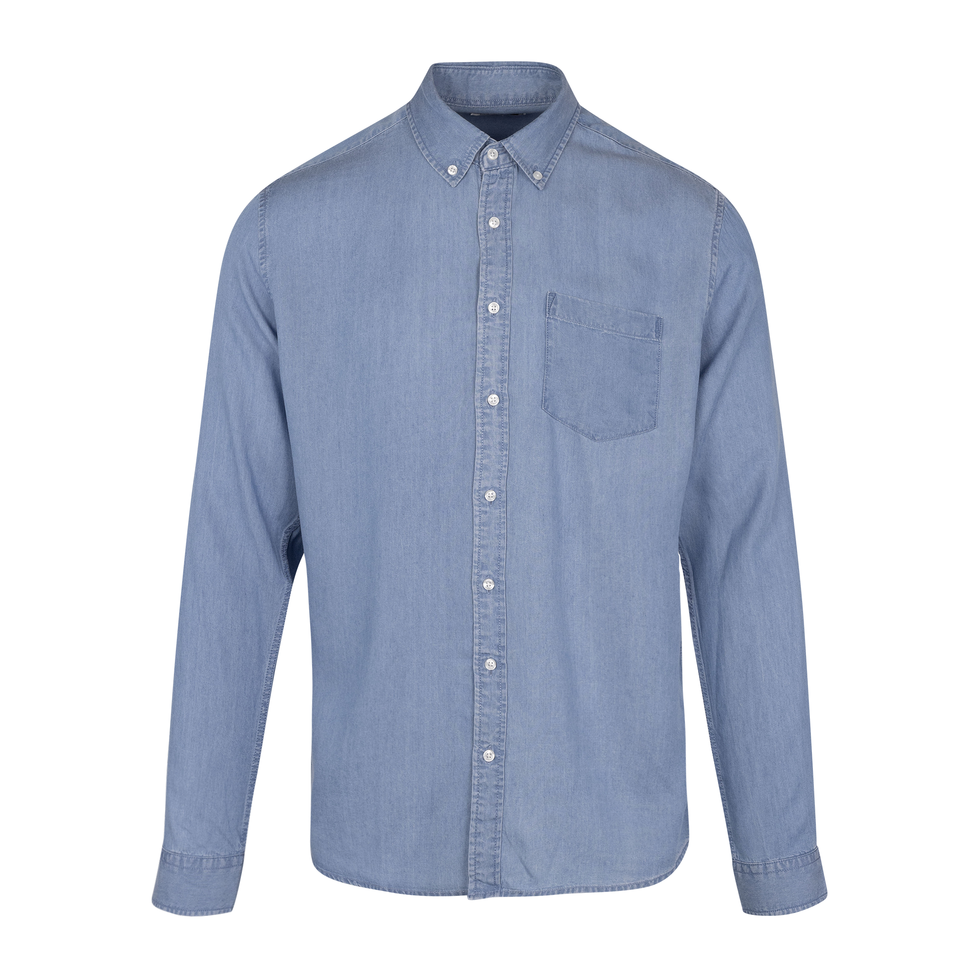 Urban Pioneers Male Preston Shirt SHIRT LIGHT DENIM