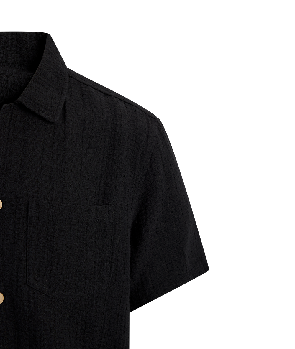 Urban Pioneers Male Reggie SS Shirt SS SHIRT BLACK