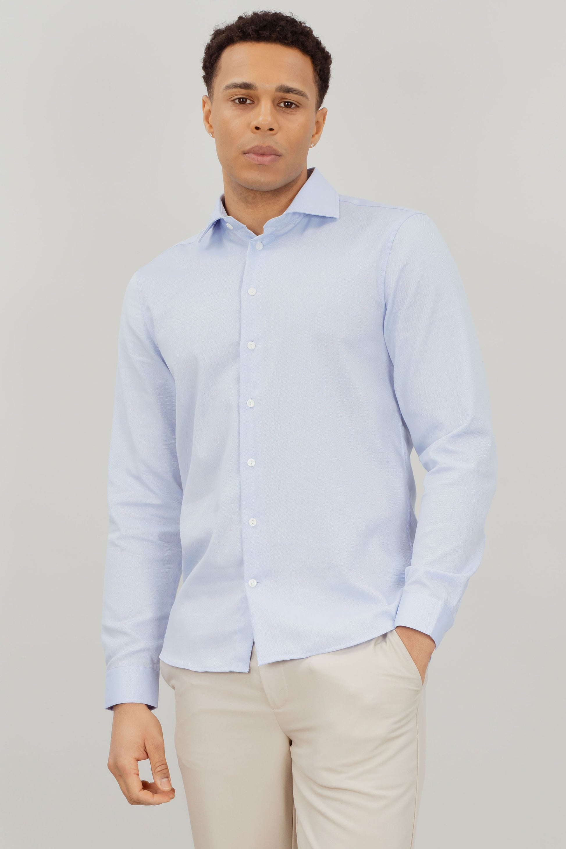 Renard LS Shirt Light Blue