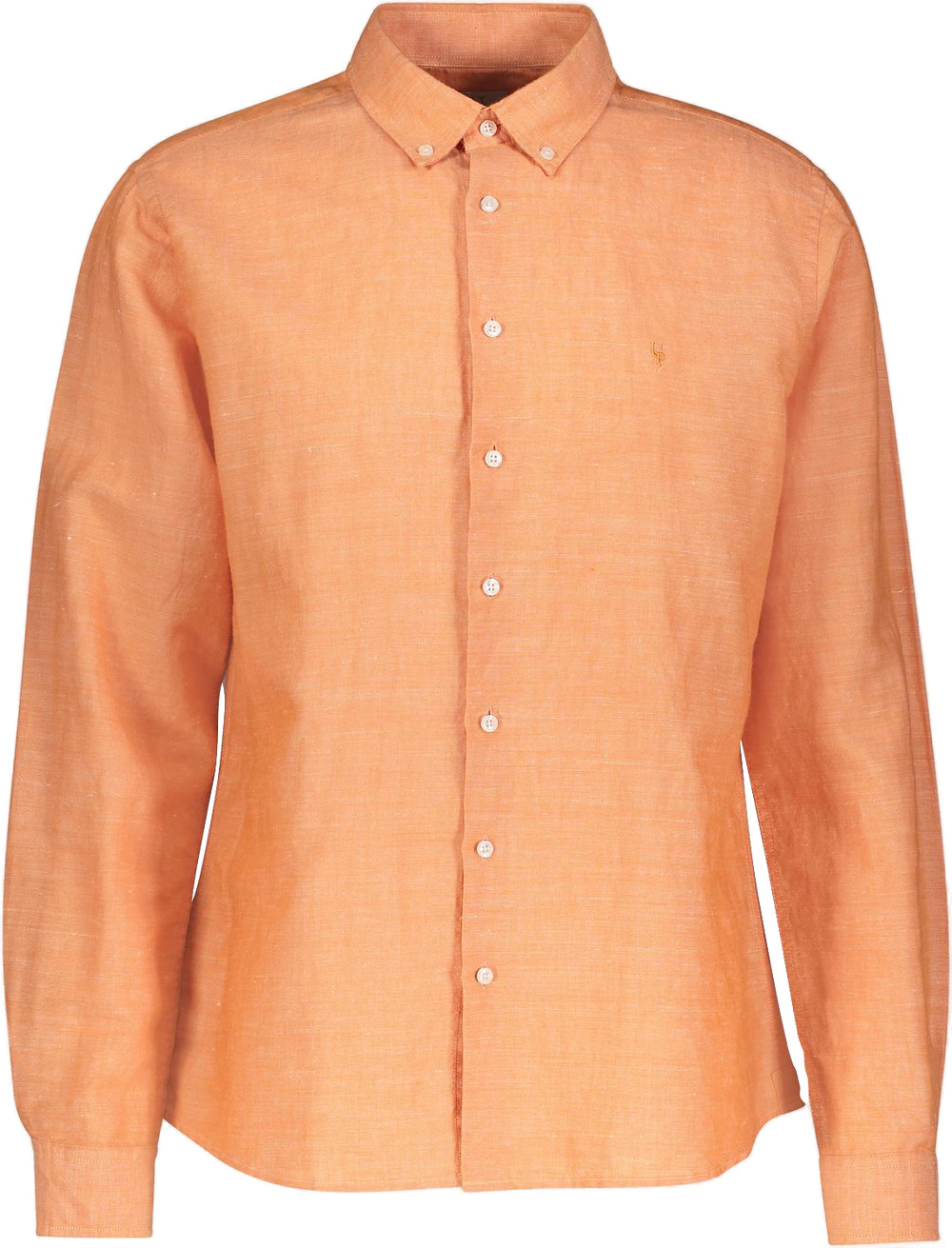 Urban Pioneers Male Roald Shirt SHIRT BURNT ORANGE
