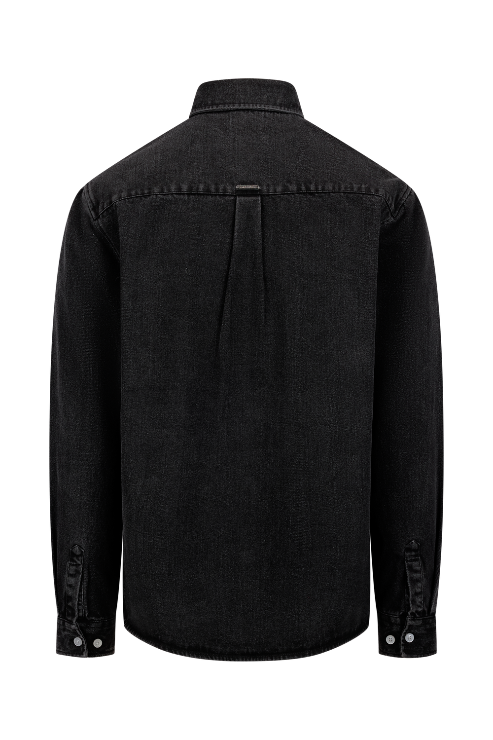 Urban Pioneers Male Rocco LS Shirt SHIRT WASHED BLACK