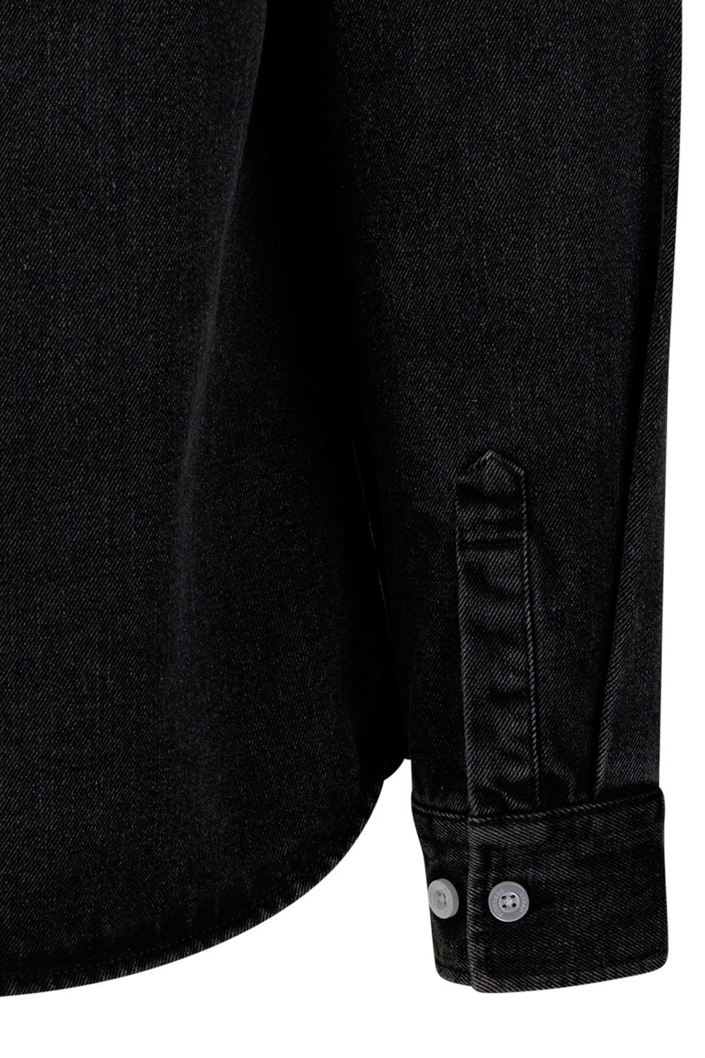 Urban Pioneers Male Rocco LS Shirt SHIRT WASHED BLACK