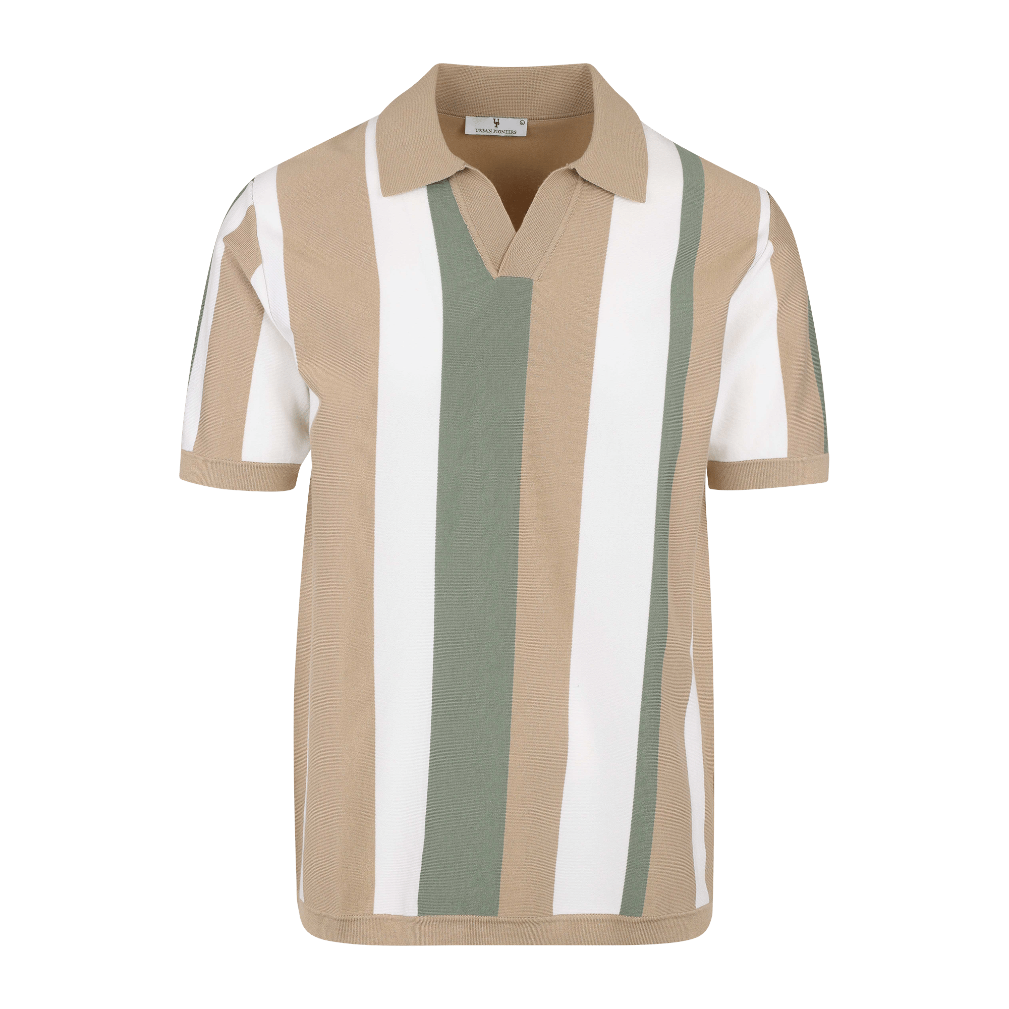Urban Pioneers Male Romain Pique PIQUE SAND MULTI