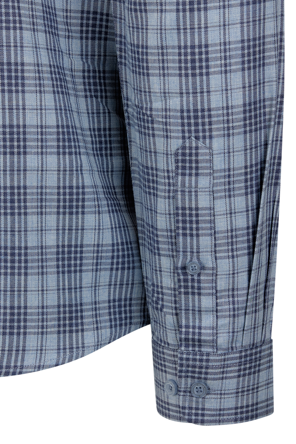 Urban Pioneers Male Ronald LS Shirt SHIRT BLUE CHECK