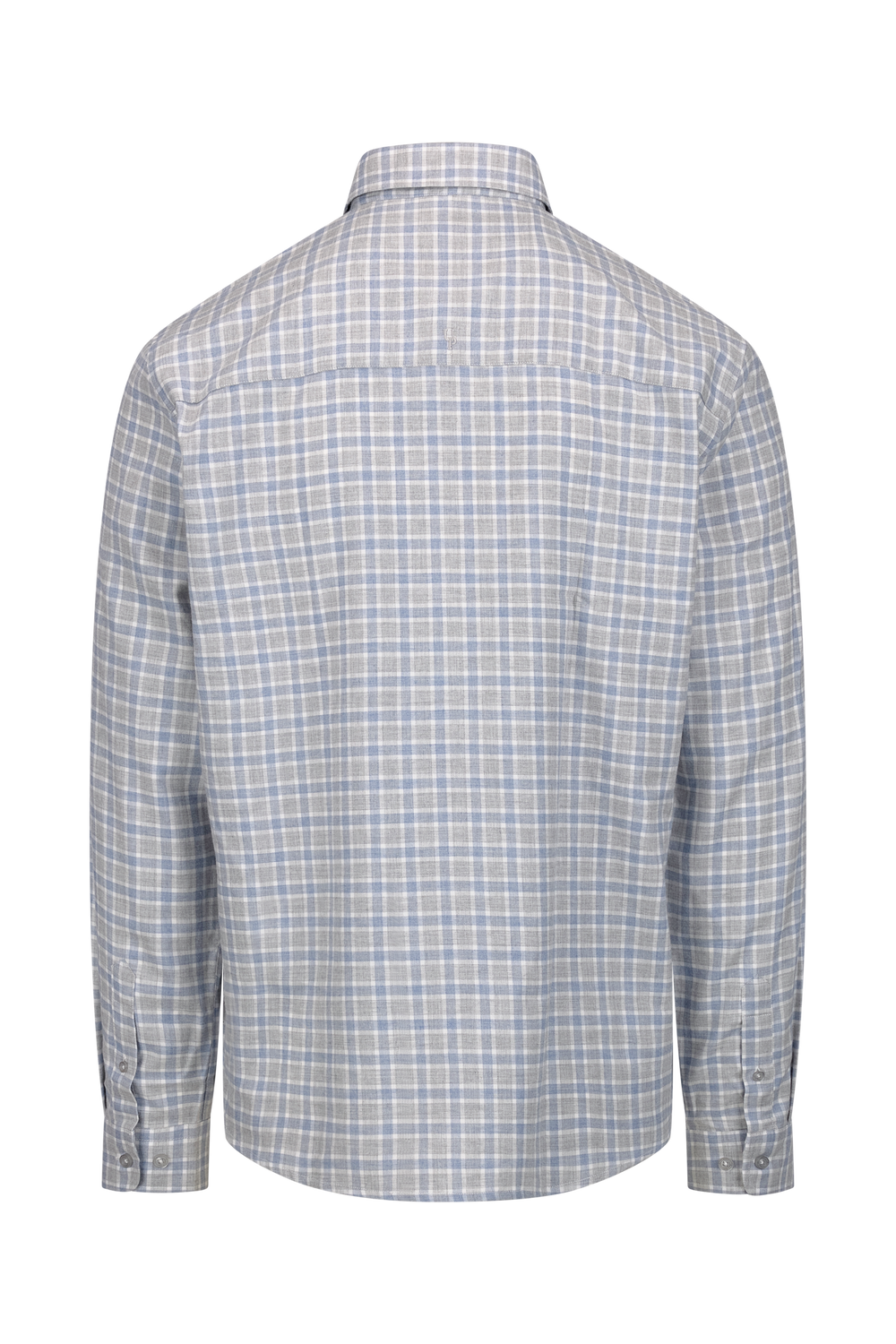 Urban Pioneers Male Ronald LS Shirt SHIRT LIGHT BLUE CHECK