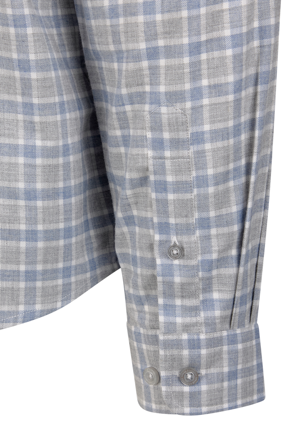Urban Pioneers Male Ronald LS Shirt SHIRT LIGHT BLUE CHECK