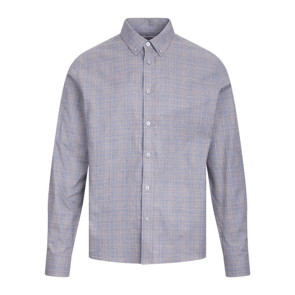 Urban Pioneers Male Ronald LS Shirt SHIRT YELLOW CHECK