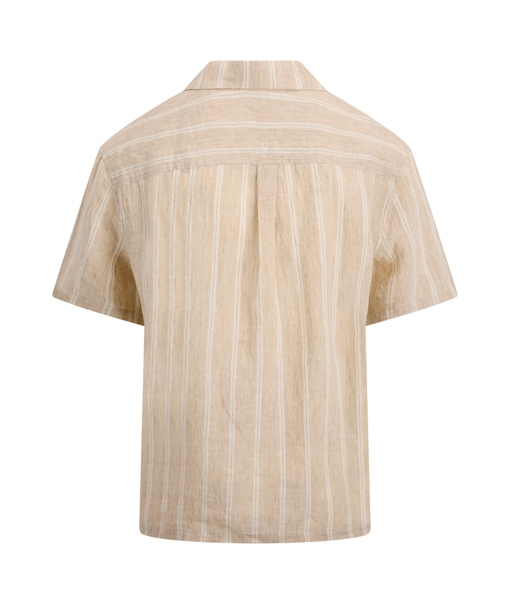 Urban Pioneers Male Ronaldo SS Shirt SS SHIRT LIGHT SAND