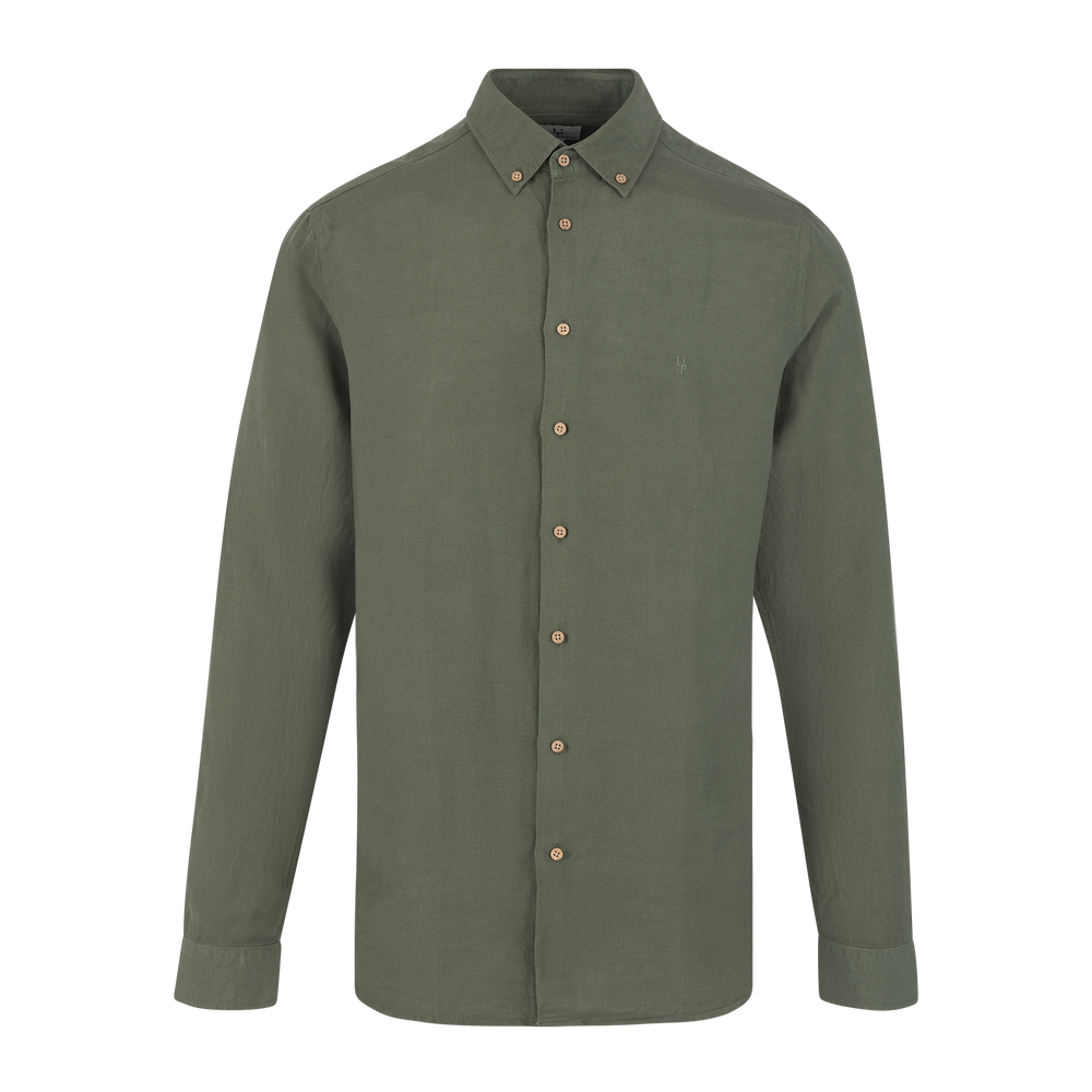 Urban Pioneers Male Ronan Shirt SHIRT OLIVE