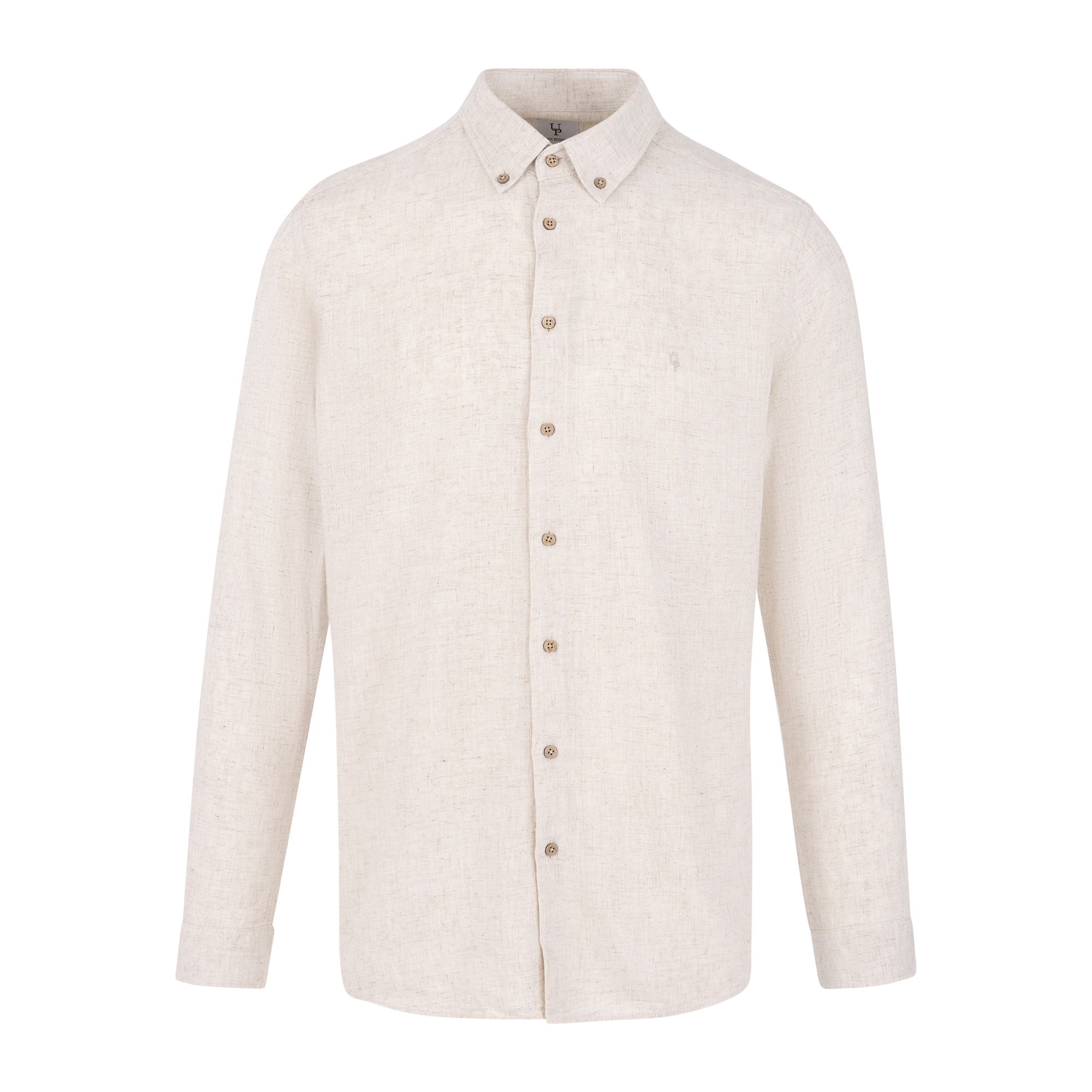 Urban Pioneers Male Ronan Shirt SHIRT SAND MELANGE