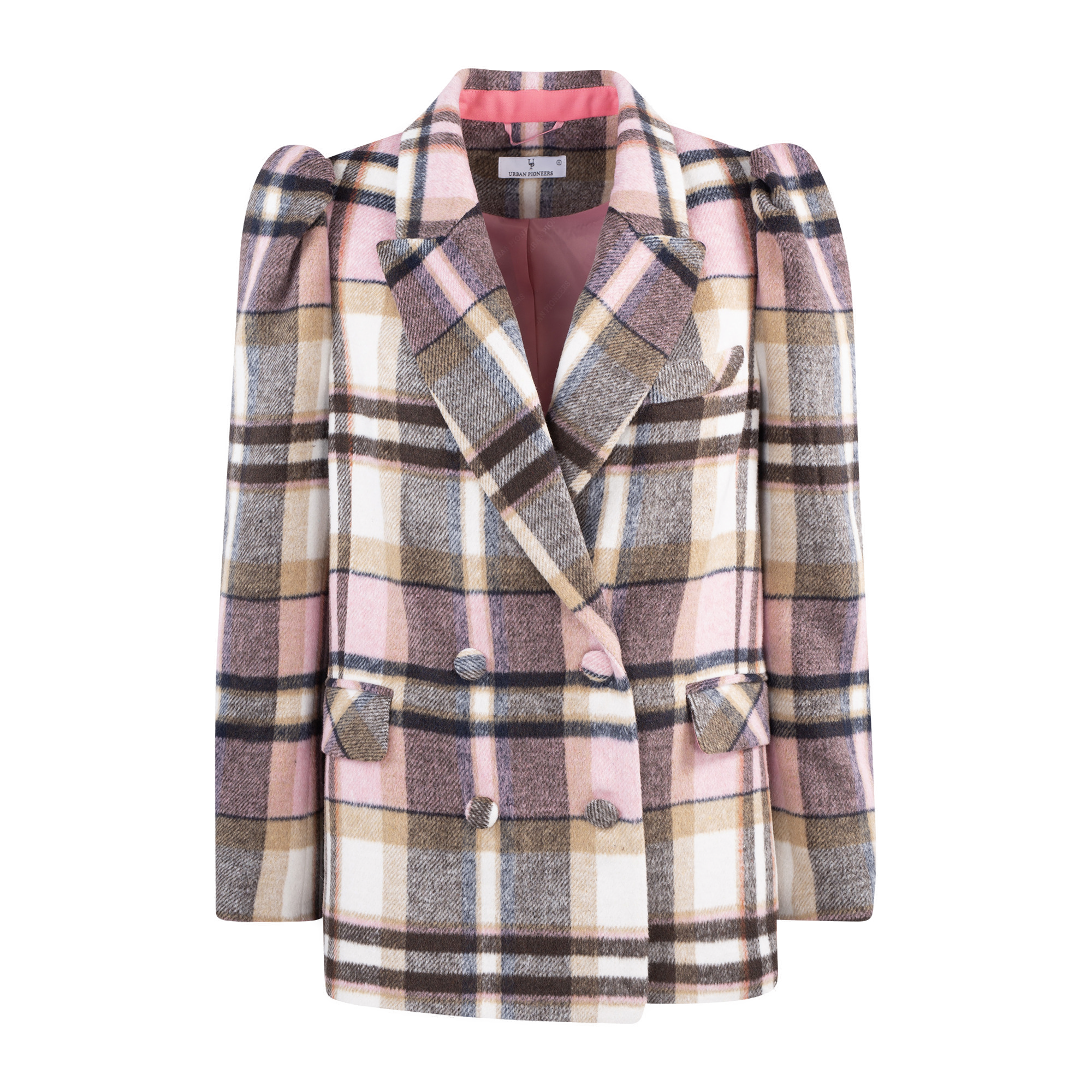 Urban Pioneers Female Rosi Blazer BLAZER PINK CHECK