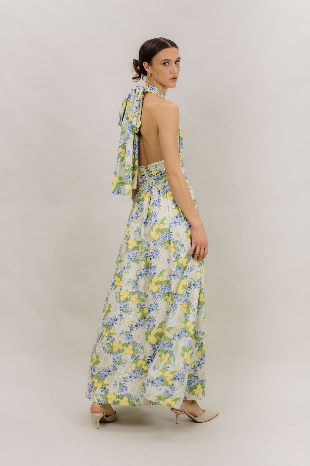 Urban Pioneers Female Rosso Dress DRESS LEMON AOP