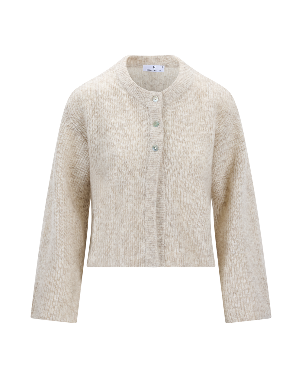 Urban Pioneers Female SANTINA CARDIGAN CARDIGAN LIGHT SAND