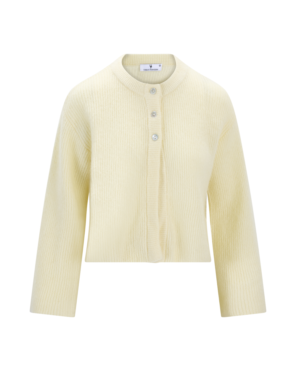Urban Pioneers Female SANTINA CARDIGAN CARDIGAN PASTEL YELLOW