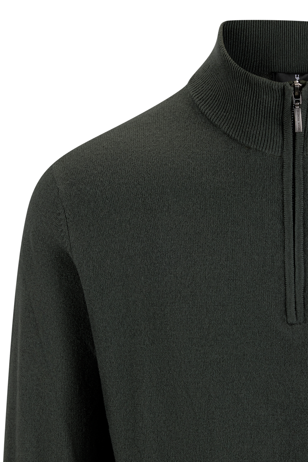 Urban Pioneers Male Sairus Half-Zip SWEATER OLIVE