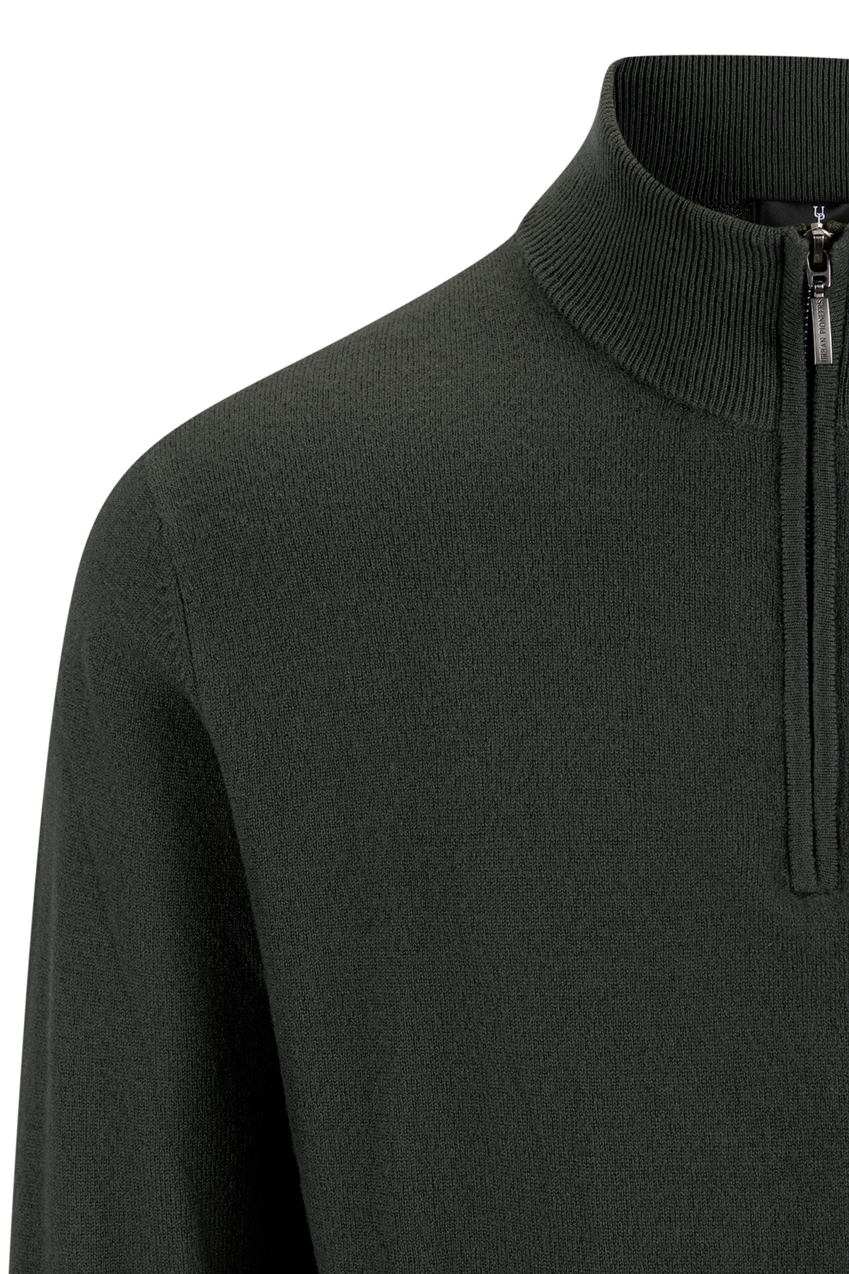 Urban Pioneers Male Sairus Half-Zip SWEATER OLIVE
